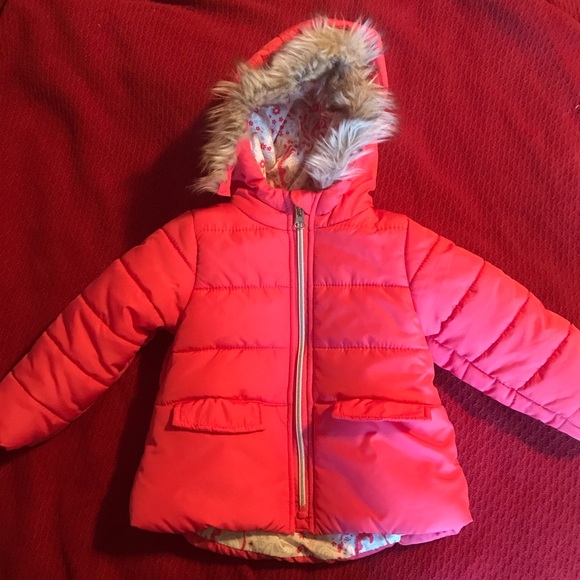 SOLD! 🛷 Jessica Simpson 12 mo Winter Coat - Picture 1 of 5